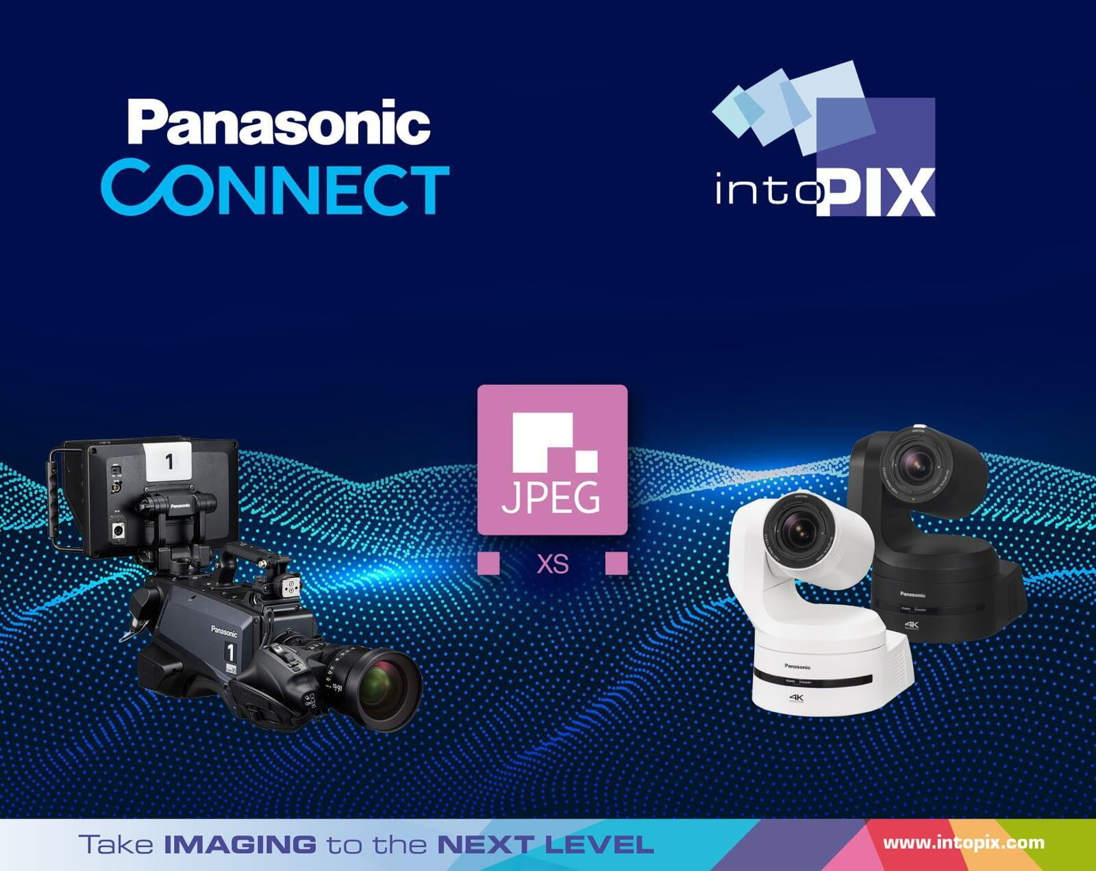 intoPIX Partners with Panasonic Connect to Enable new JPEG XS Cameras for Live Video Production